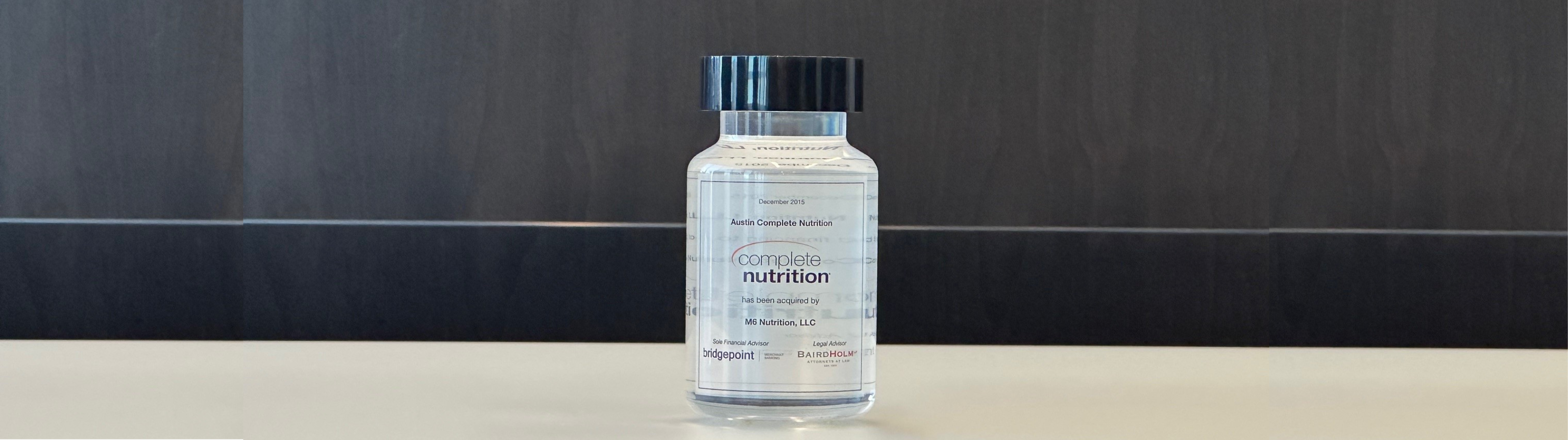 COMPLETE NUTRITION cover